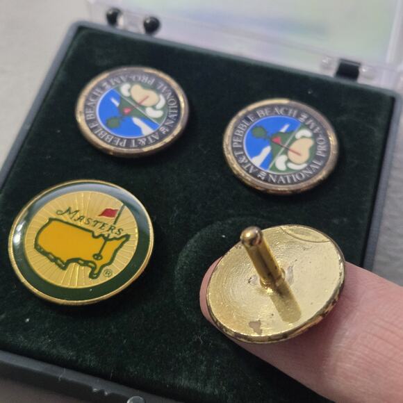 Masters Tournament Ryder Cup Pebble Beach Golf Balls & Markers Lot - Picture 3 of 6